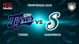 Saraperos VS Tigres  27 de Julio del 2023 [upl. by Chi]