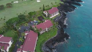 KeahouKona Surf and Racquet Club Drone Fly Over [upl. by Aiekal60]