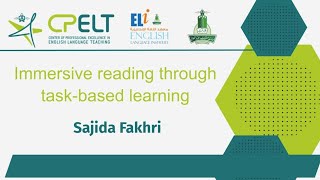 Immersive reading through task based learning [upl. by Atilal]