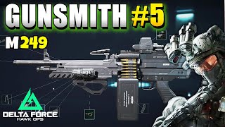 Delta Force Gunsmith 5 Task Guide M249 Cheapest Attachments [upl. by Feingold]