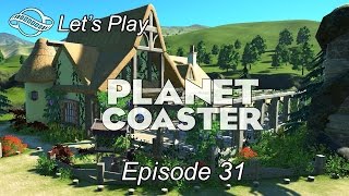 Lets Play Planet Coaster Alpha 3  Dreamland  episode 31  Fairytale Restaurant [upl. by Oeak257]