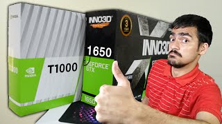 T1000 vs 1650  Detail Comparison  Nvidia T1000 vs 1650 [upl. by Casmey]