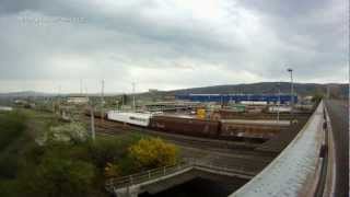 Züge im ZeitrafferRangierbahnhof Mit GoPro [upl. by Itsirc]