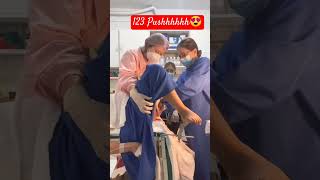 mother painful delivery newborn twins baby 🥰💖 pain cant explain shorts trending viralvideo [upl. by Etyak]