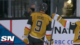 Golden Knights Jack Eichel Dangles Through Ducks To Score Spectacular Goal [upl. by Rapp]