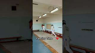 Fencing Time 🤺 sport sports fencing reels epee scrima cscontraatac antrenament training [upl. by Eelreveb]