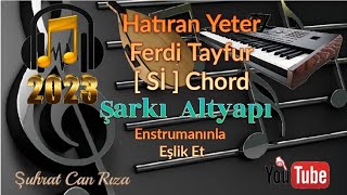 Hatıran Yeter Şarkı Altyapısı  Sİ  Chord [upl. by Hui833]