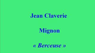 Jean Claverie Mignon Berceuse Parlophone 29543 [upl. by Heymann]