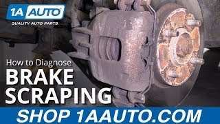 How to Diagnose Brake Noises  Vibrating amp Grinding Brakes [upl. by Leelaj372]