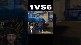 Live 1v6 🔥 TUFAN X BOLLYWOOD SONG🥶 shorts1080P60FPS [upl. by Aratehs]