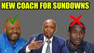 Sundowns New Coach  Rhulani Out😪 [upl. by Hanako]