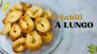 TARALLI PUGLIESI FRIABILI A LUNGO [upl. by Sualocin469]