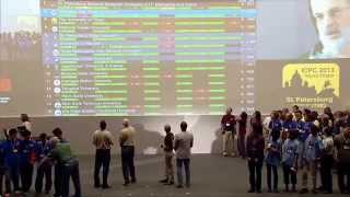 ACM ICPC World Finals 2013  Closing ceremony [upl. by Llenrup]