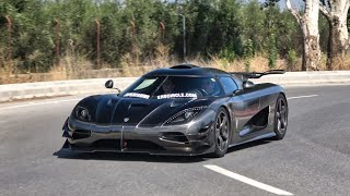 Koenigsegg One1  Topspeed Accelerations amp Revving [upl. by Brey940]