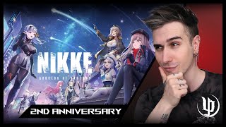 Yu Phoenix Reacts GODDESS OF VICTORY NIKKE  2 Year Anniversary Livestream [upl. by Tterej]