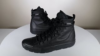 Converse Utility All Terrain Chuck Taylor All Star  Black Leather [upl. by Eniamrahs]