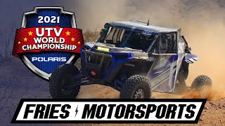 2021 UTV World Championship  Fries Motorsports [upl. by Dorie]