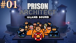 Prison Architect PL Island Bound 01 Witamy w Nowym Alcatraz [upl. by Annoynek658]