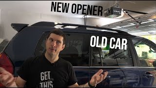 How To Get Your Old Homelink To Work With Your New Garage Door Opener EASY [upl. by Mcnutt]