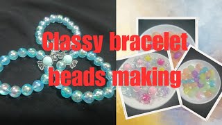 customised braceletuse different types of beads [upl. by Morgan]