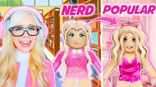 NERD TO POPULAR IN BROOKHAVEN ROBLOX BROOKHAVEN RP [upl. by Datha30]