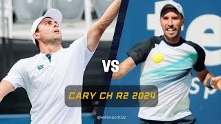 Cary Challenger 2024 R2 Aslan Karatsev 5 vs Mikhail Kukushkin Highlights [upl. by Sivlek]