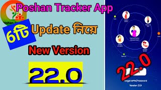 Poshan Tracker App এর 6 টি নতুন Update Version 220 । [upl. by Heilner]