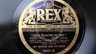 Jay Wilbur  Gold Diggers of 1933 Part III [upl. by Prud]