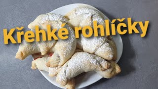 Křehké ořechovojablečné rohlíčky 👌 Každý bude chtít recept 😉 Jen tři ingredience [upl. by Hein]