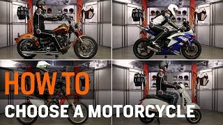 Motorcycle Types for Beginners  How to Choose at RevZillacom [upl. by O'Driscoll]