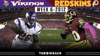 The Day RGIII Became a Superstar Vikings vs Redskins 2012 Week 6 [upl. by Desmond]