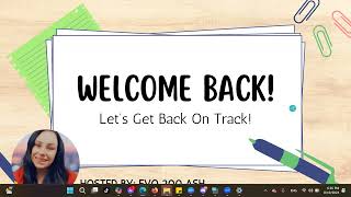 Welcome Back Lets get back on track Hosted By EVO 200 Ash [upl. by Lennej219]