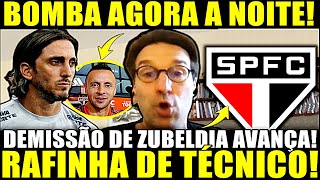 BOMBA AGORA A NOITE DEMISSÃO DE ZUBELDIA AVANÇA SE PERDER DO VASCO TÁ FORA RAFINHA DE TÉCNICO [upl. by Adriana]