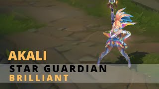 Star Guardian Akali Brilliant Chroma [upl. by Mudenihc]