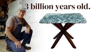 Building A Table With 3 Billion Year Old Granite [upl. by Constantino]