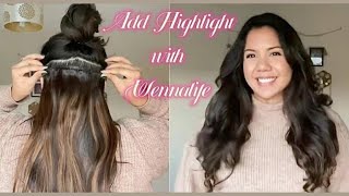 Honest Review Seamless Clip In Hair Extensions  Wennalife Hair [upl. by Ynnaf]