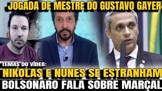 2 NIKOLAS FERREIRA ABANDONA RICARDO NUNES QUE MANDA INDIRETA BOLSONARO MOSTRA PREOCUPAÇÃO COM MARÇ [upl. by Htes]