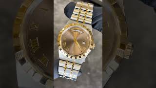 Watch Unboxing  Tudor M286030007 Royal Day Date Two Tone Chocolate Dial 41mm  Fraser Hart [upl. by Sweyn]