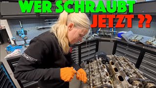 Jenny zerlegt den V6 MotorSchaden [upl. by Adalia]