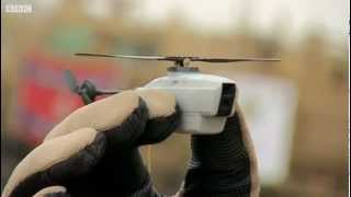 British Armys Black Hornet Nano UAV  BBC News [upl. by Eresed]