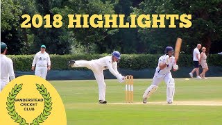 2018 Highlights Reel for Sanderstead CC TV [upl. by Hcaz]