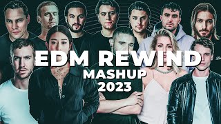 EDM REWIND MASHUP 2023  New Year Festival Mashup Mix 2024  by Daveepa [upl. by Peria391]