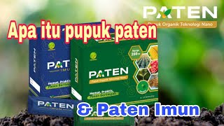 pupuk teknologi nano APA ITU PATEN amp PATEN IMUN guslimchannel [upl. by Pandich75]