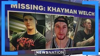 The search for missing artist Khayman Welch continues  NewsNation Live [upl. by Dine]