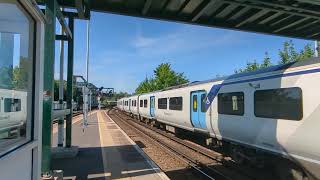 700055 arrives at Tulse Hill  Friday 19th July 2024 [upl. by Burne]