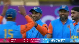 Match  06 Highlights  India Champions vs West Indies Champions  The World Championship of Legends [upl. by Weeks]