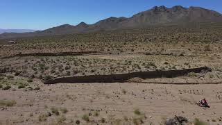 Desert Drone KTM 500 Hwy 40 to Primm NV [upl. by Euqnimod939]