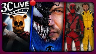 3C Live  Deadpool 3 Trailer Description Venom 3 Set Photo Winnie Pooh Horror Universe Updates [upl. by Notsecnirp]