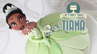 Disney Princess Tiana doll cake The Princess and the Frog [upl. by Letnuahs]