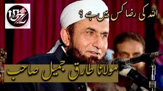 Maulana Tariq Jameel SahabKhuda Ki Raza Kis Me Hai ummezaki bayan [upl. by Oniliuqnart428]